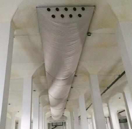cloth ductwork